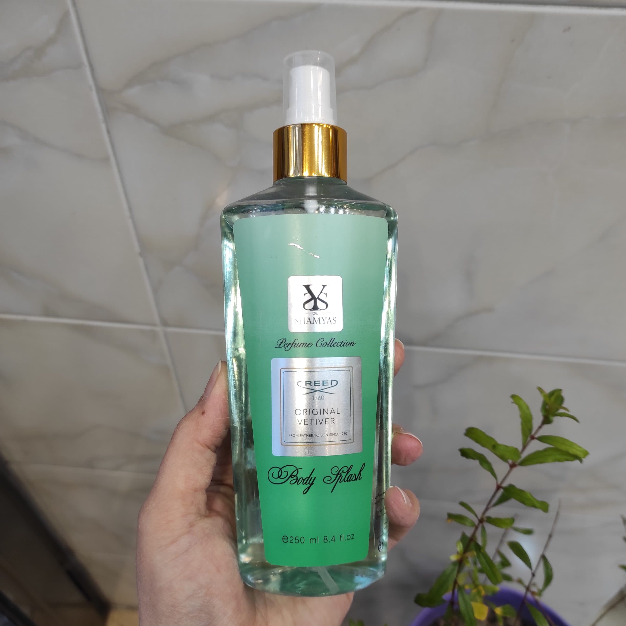 بادی اسپلش مردانه شمیاس کرید اورجینال وتیور | Creed Original Vetiver حجم 250 میلی