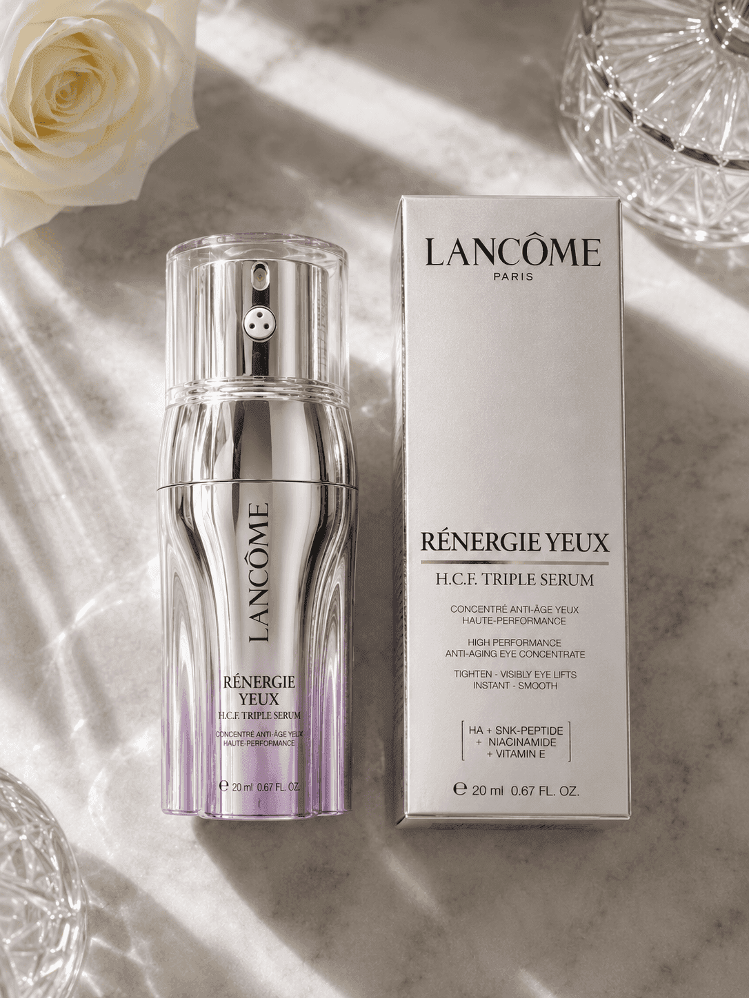 سرم دور چشم لانکوم Rénergie Yeux H.C.F. Triple Serum
