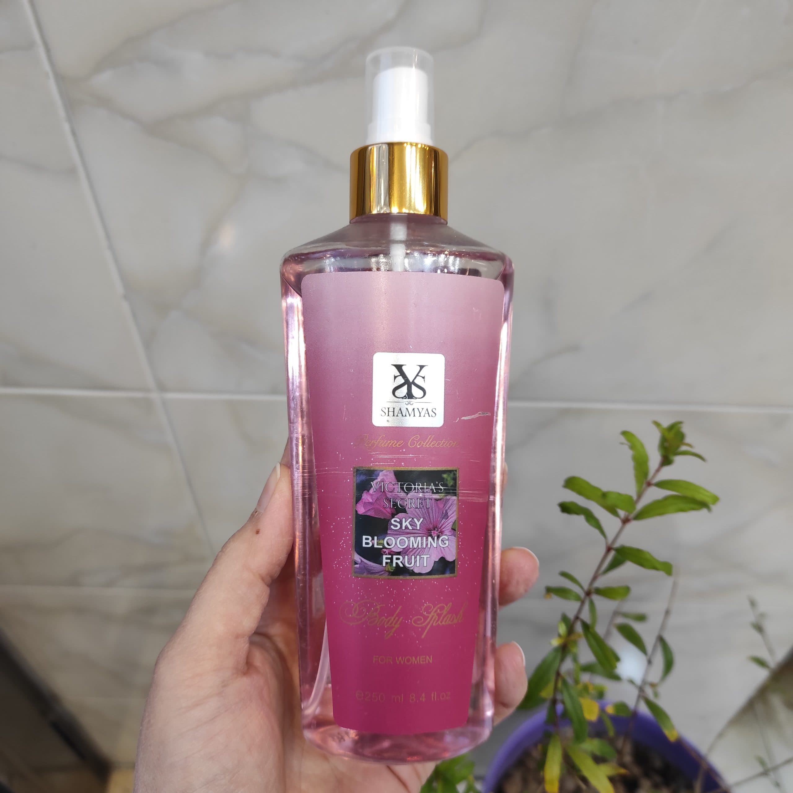 بادی اسپلش زنانه شمیاس مدل SKY BLOOMING FRUIT حجم 250 میلی