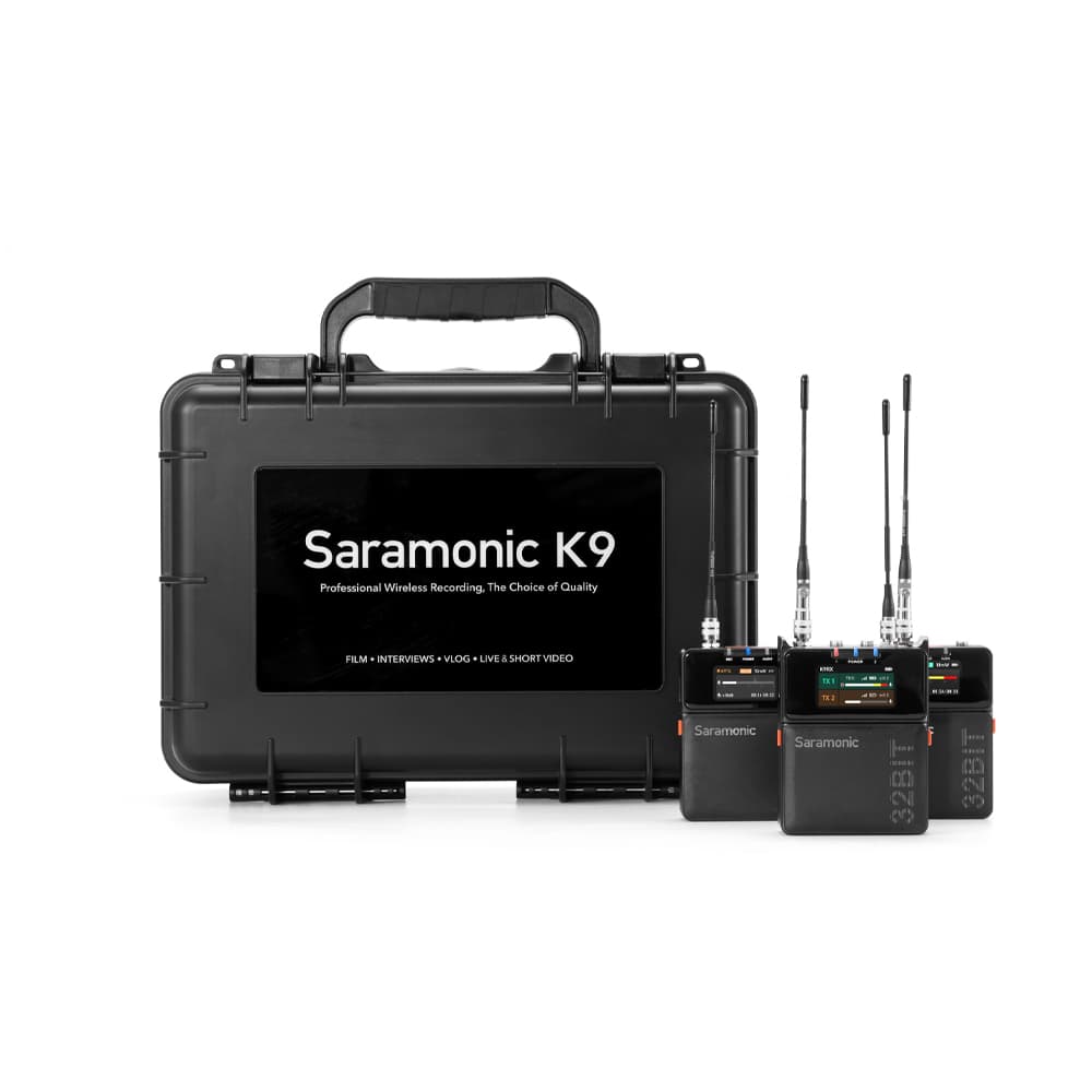 میکروفون بی سیم یقه ای و رکوردر Saramonic K9