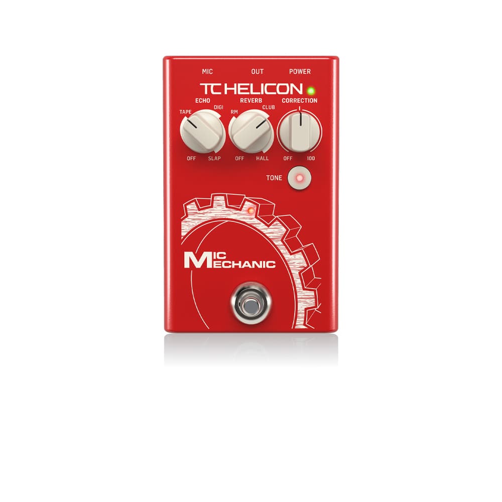 پدال پردازشگر و مالتی افکت وکال TC Helicon MIC MECHANIC 2