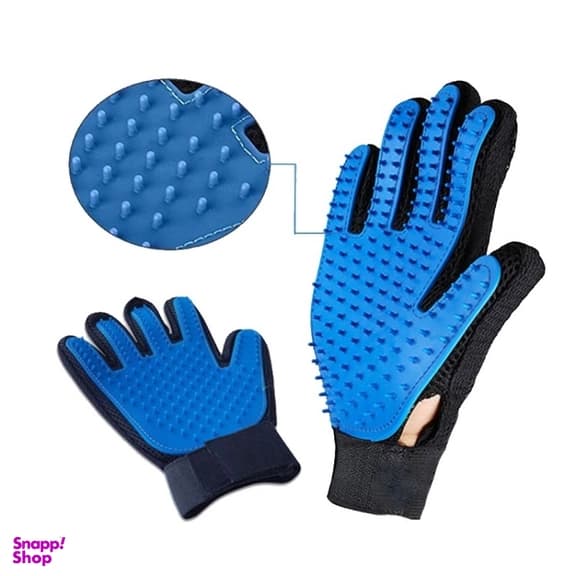 دستکش پرزگیر سگ و گربه اسکارت Scarlet Pet Gloves — تصویر ۴