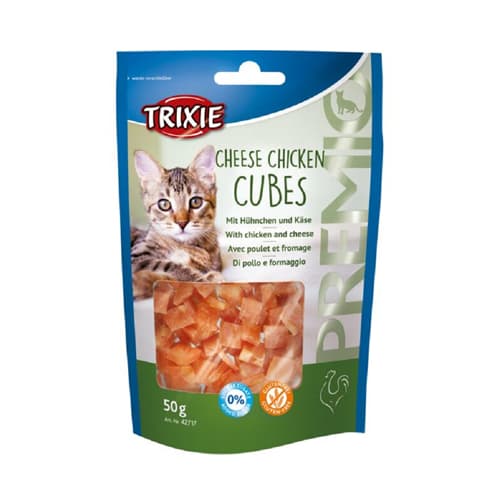 تشویقی گربه تریکسی مرغ و پنیر Trixie وزن 50 گرم — تصویر ۲