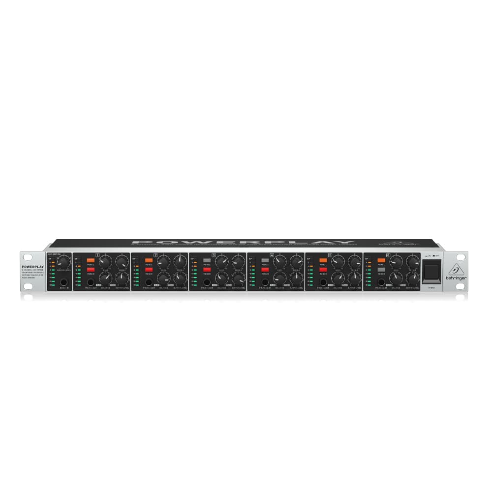 امپلیفایر و تقسیم کننده هدفون ‌Behringer HA6000