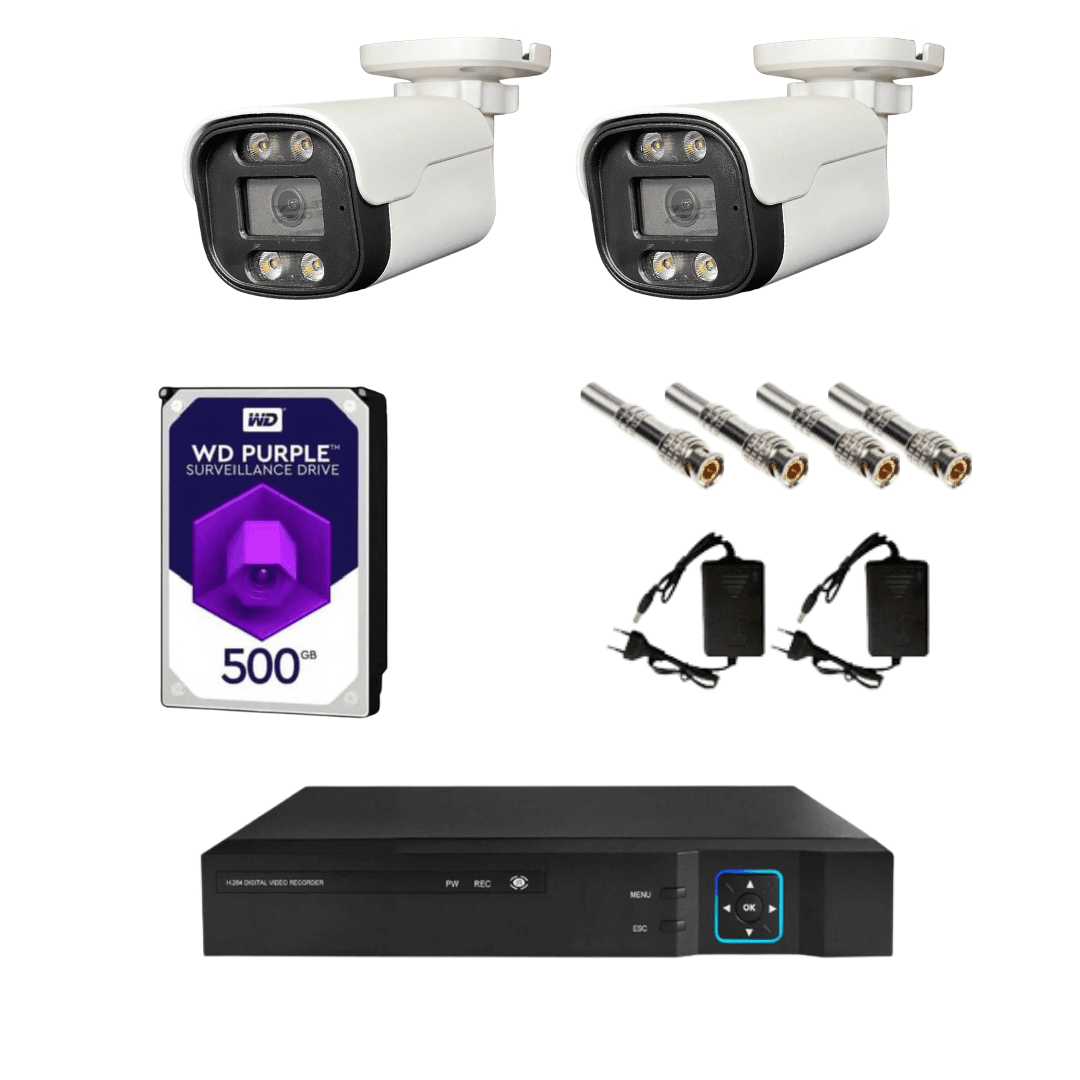 پک دوربین مداربسته مدل mega-212