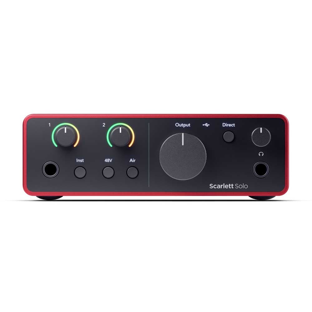 پکیج استودیویی Focusrite Scarlett Solo Studio 4th Generation — تصویر ۳