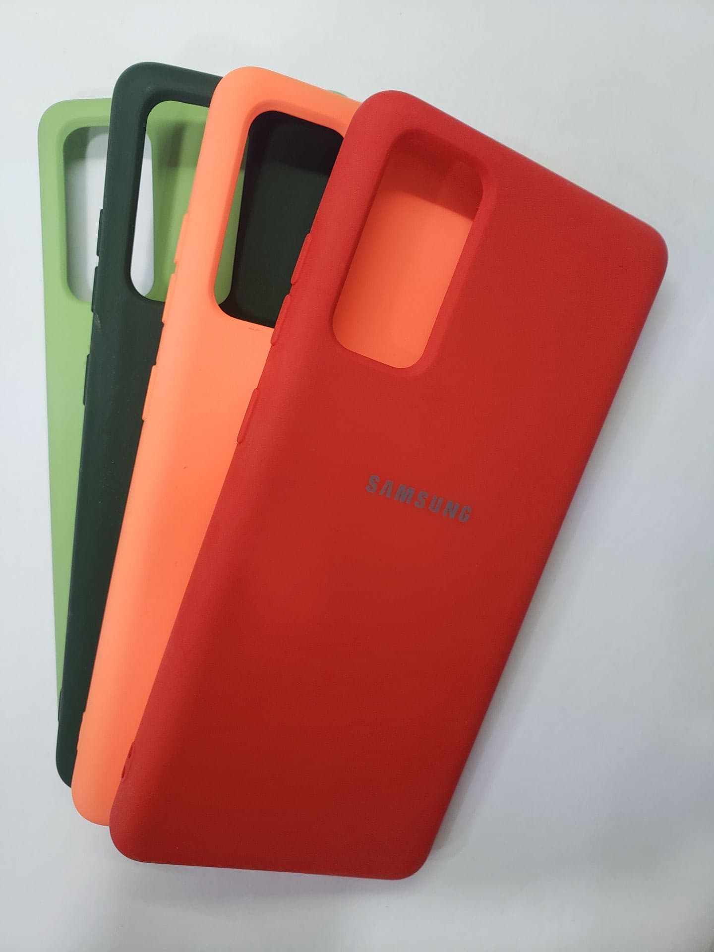 کاور طرح سیلیکون گوشی سامسونگ Samsung S20fe — تصویر ۲
