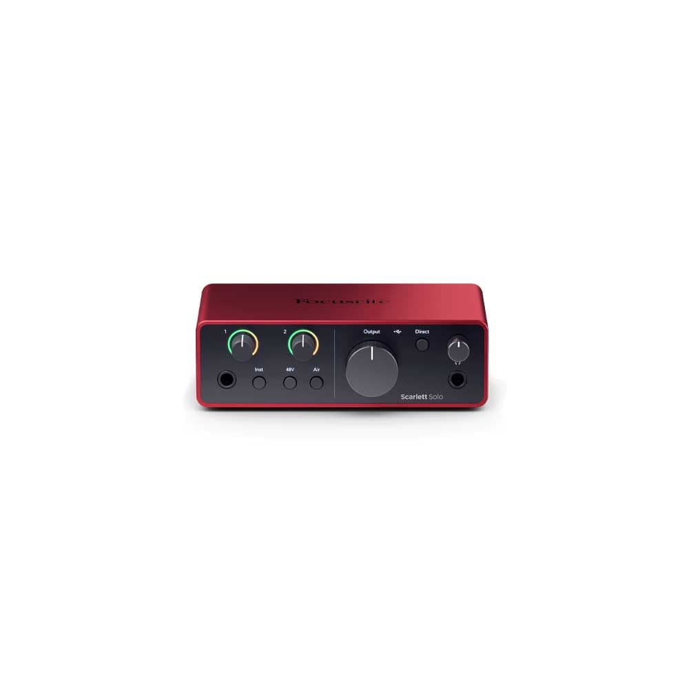 کارت صدا Focusrite Scarlett Solo 4th Generation