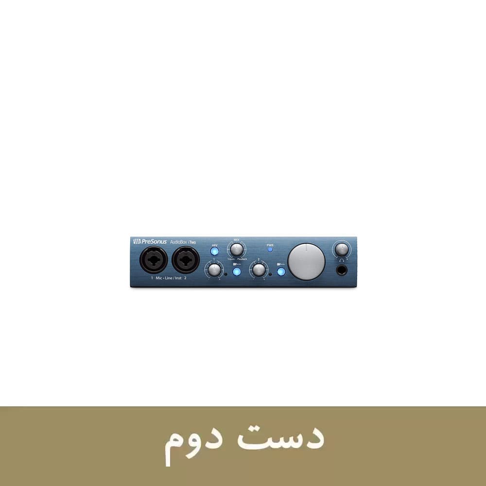 کارت صدا پرتابل موبایل دست دوم PreSonus AudioBox iTwo