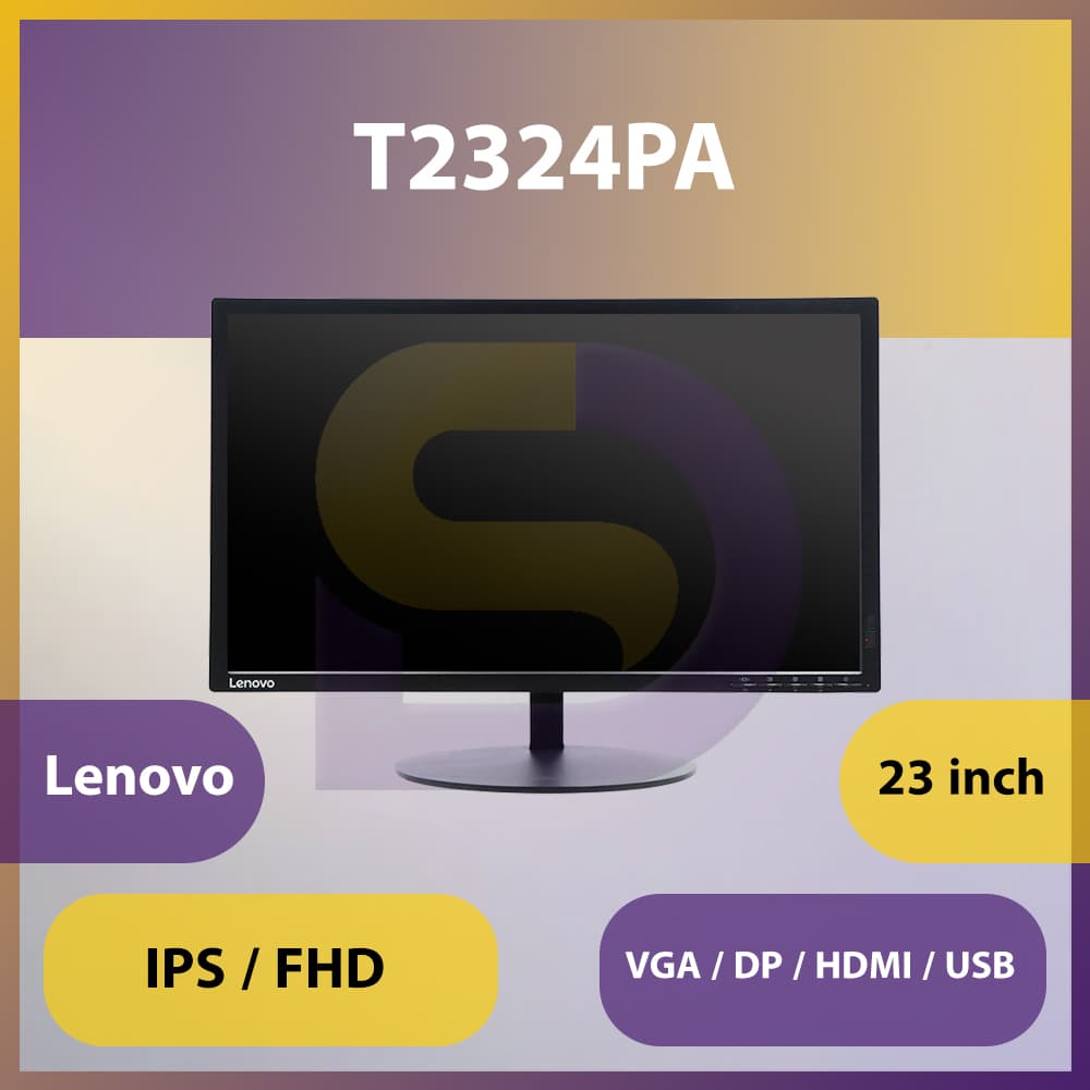 مانیتور Lenovo T2324PA سایز 23 اینچ (استوک)
