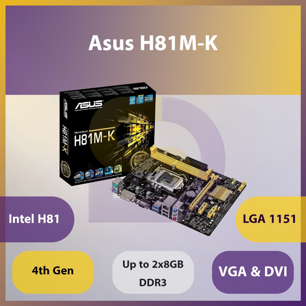 مادربرد Asus H81M-K