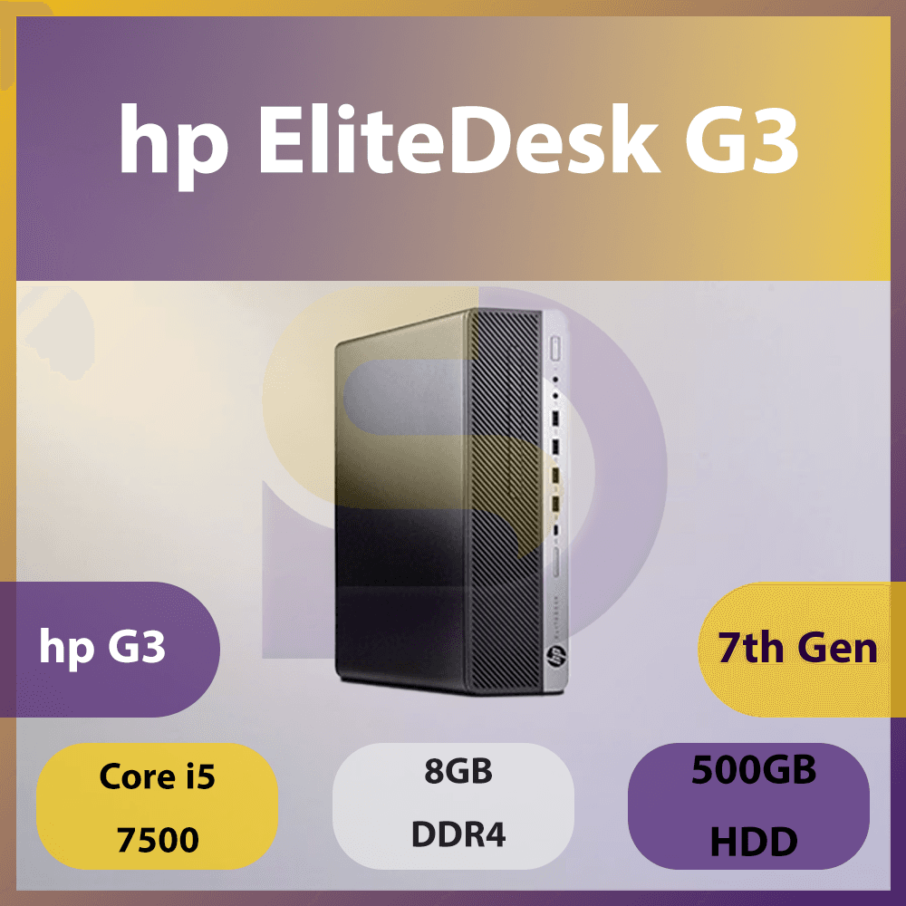 مینی کیس استوک Hp G3 i5-7th Gen 600/800