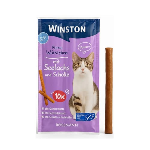 تشویقی مدادی گربه وینستون ماهی Winston یک عدد — تصویر ۲