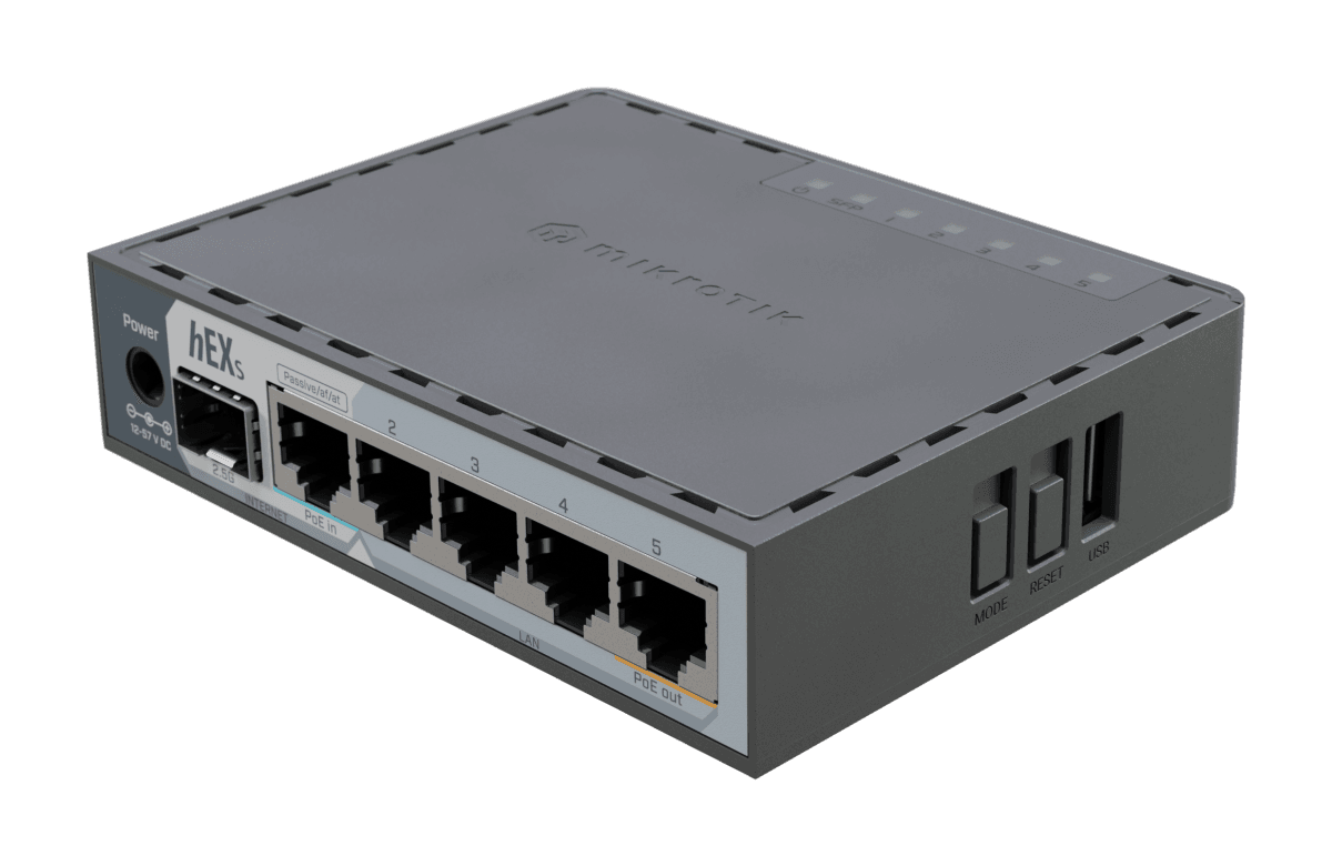 روتر میکروتیک (2025) Mikrotik hEX S