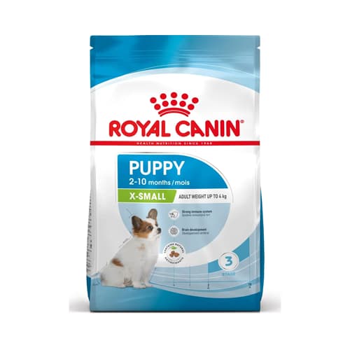 غذای خشک توله سگ نژاد خیلی کوچک رویال کنین Royal Canin X Small وزن 1.5 کیلوگرم