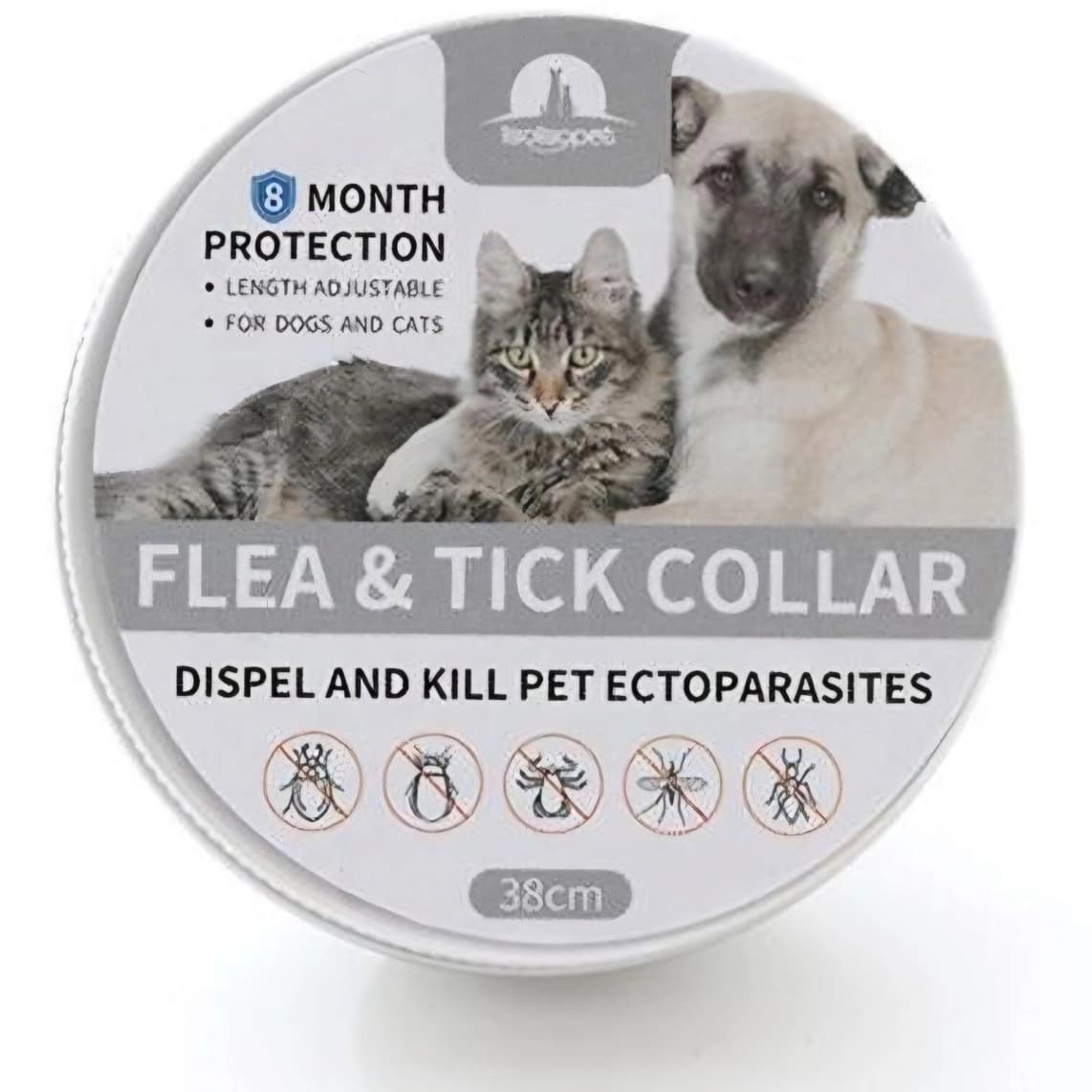 قلاده ضد کک و کنه گربه و سگ تائوتائوپت TaoTao pets اندازه 38 سانتی متر