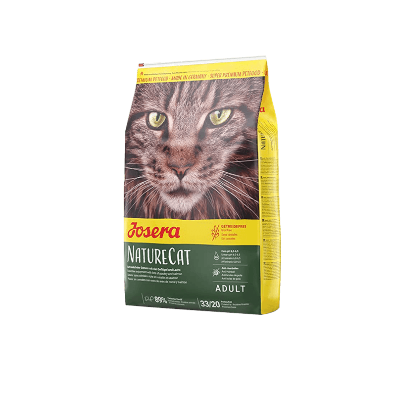 غذای خشک گربه بالغ جوسرا نیچرکت Josera Naturecat وزن 10 کیلوگرم