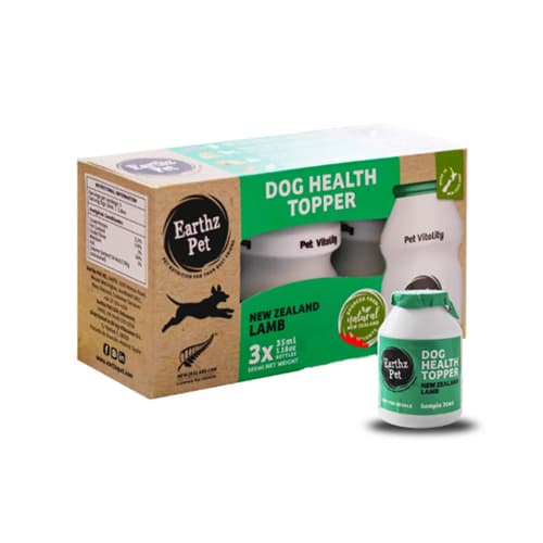 تاپینگ غذای سگ ارسز پت بره یک عدد Earthz Pet وزن 30 میل