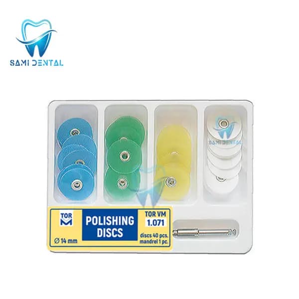 کیت دیسک پرداخت مرکز فلزی تور وی ام _ Polishing Disc TorVM