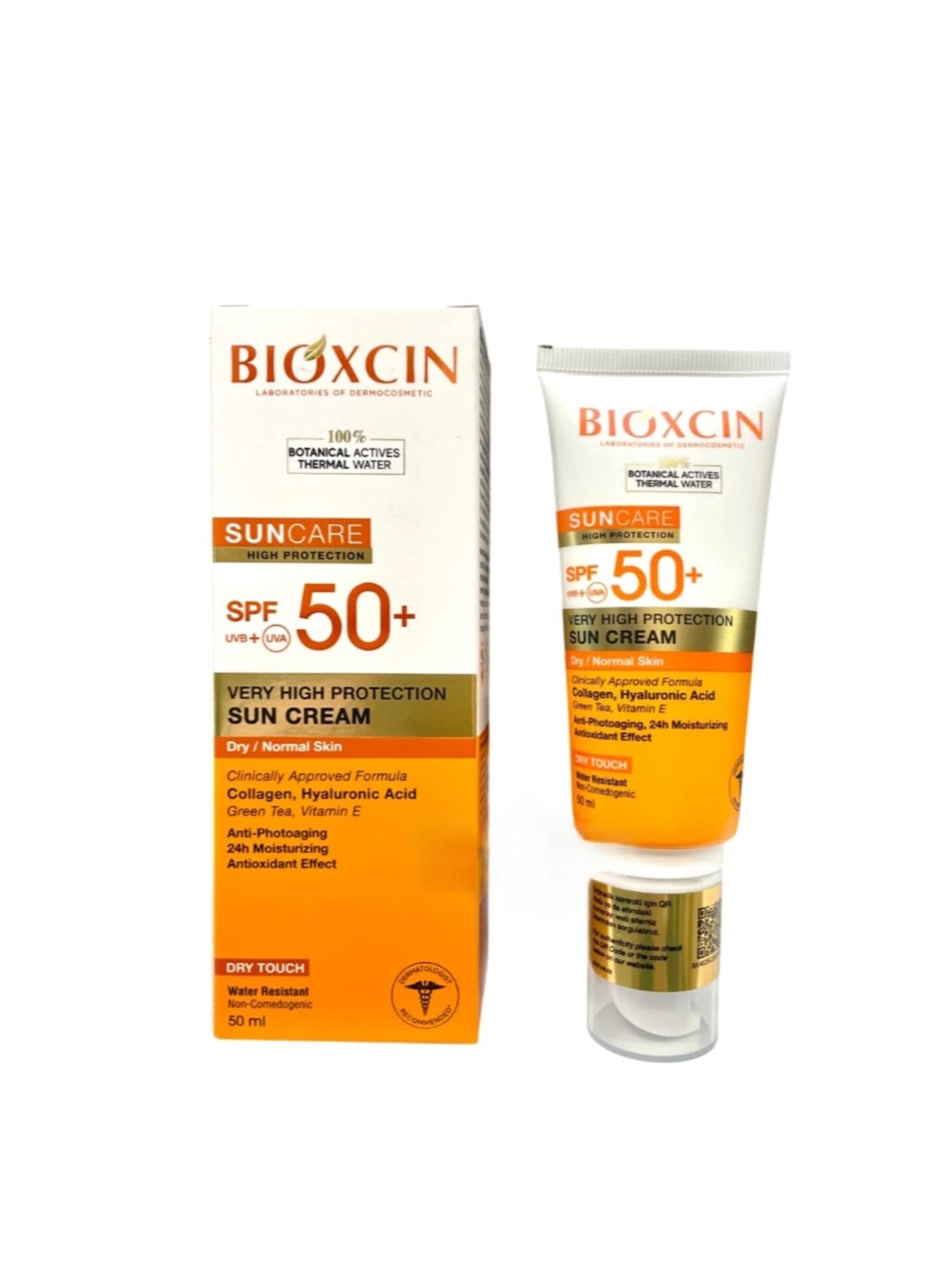ضد آفتاب بیرنگ بیوکسین SPF 50+ مناسب پوست نرمال تا خشک ۵۰ میلیلیتر