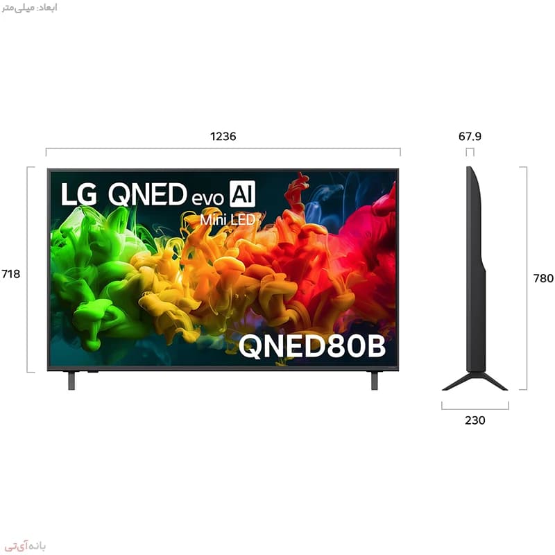 و بررسی تلویزیون ال جی 65QNED80B — تصویر ۴