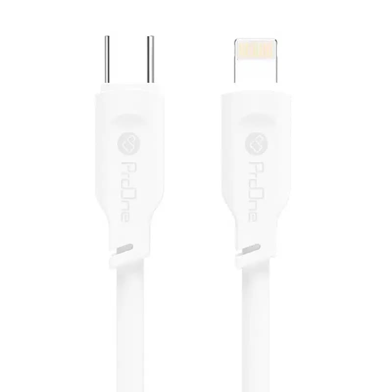 کابل شارژ و انتقال داده Lightning به Type-C پرووان مدل PCC143 توان 27 وات — تصویر ۷