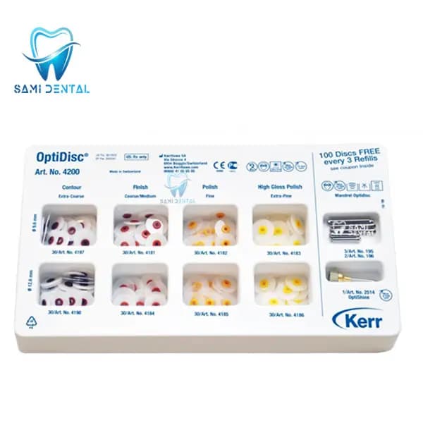 کیت دیسک پرداخت کامپوزیت (اپتی دیسک) کر _ OptiDisc™ General Assorted Kit