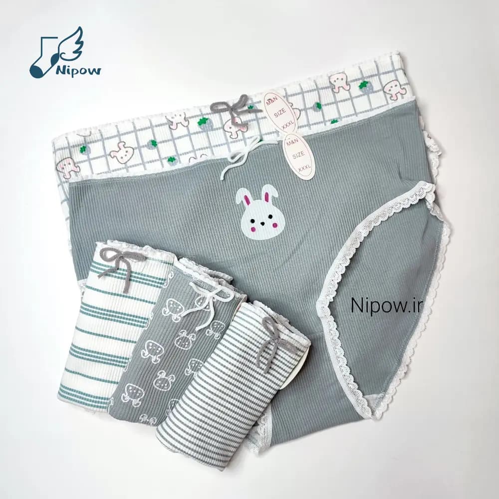 شورت عروسکی زنانه 3XL خرگوشی