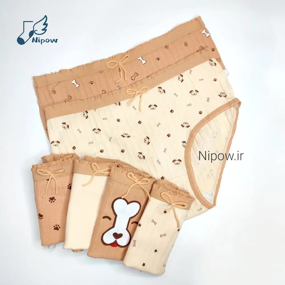 شورت عروسکی زنانه 2XL طرح پاپی
