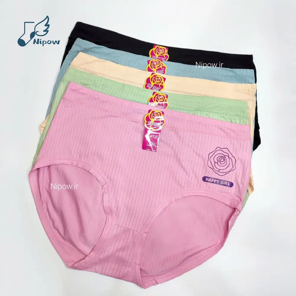 شورت سایز بزرگ زنانه رز (5XL تا 9XL)