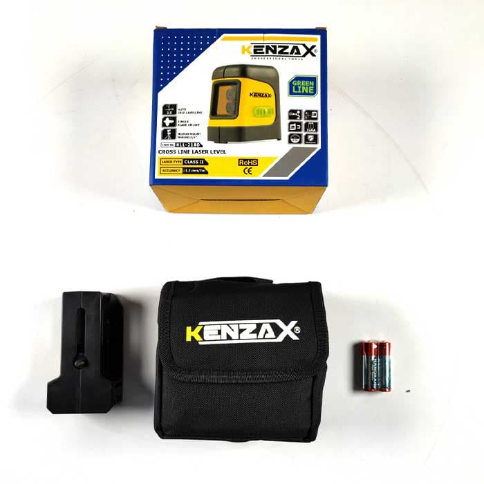 تراز لیزری 2180سبز دو خط KLL-2180 کنزاکس KENZAX