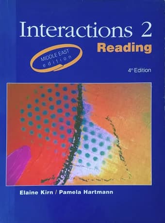Interactions 2 Reading 4th Edition