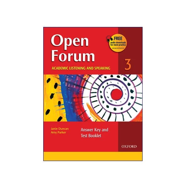 Open Forum Academic Listening and Speaking 3 — تصویر ۲