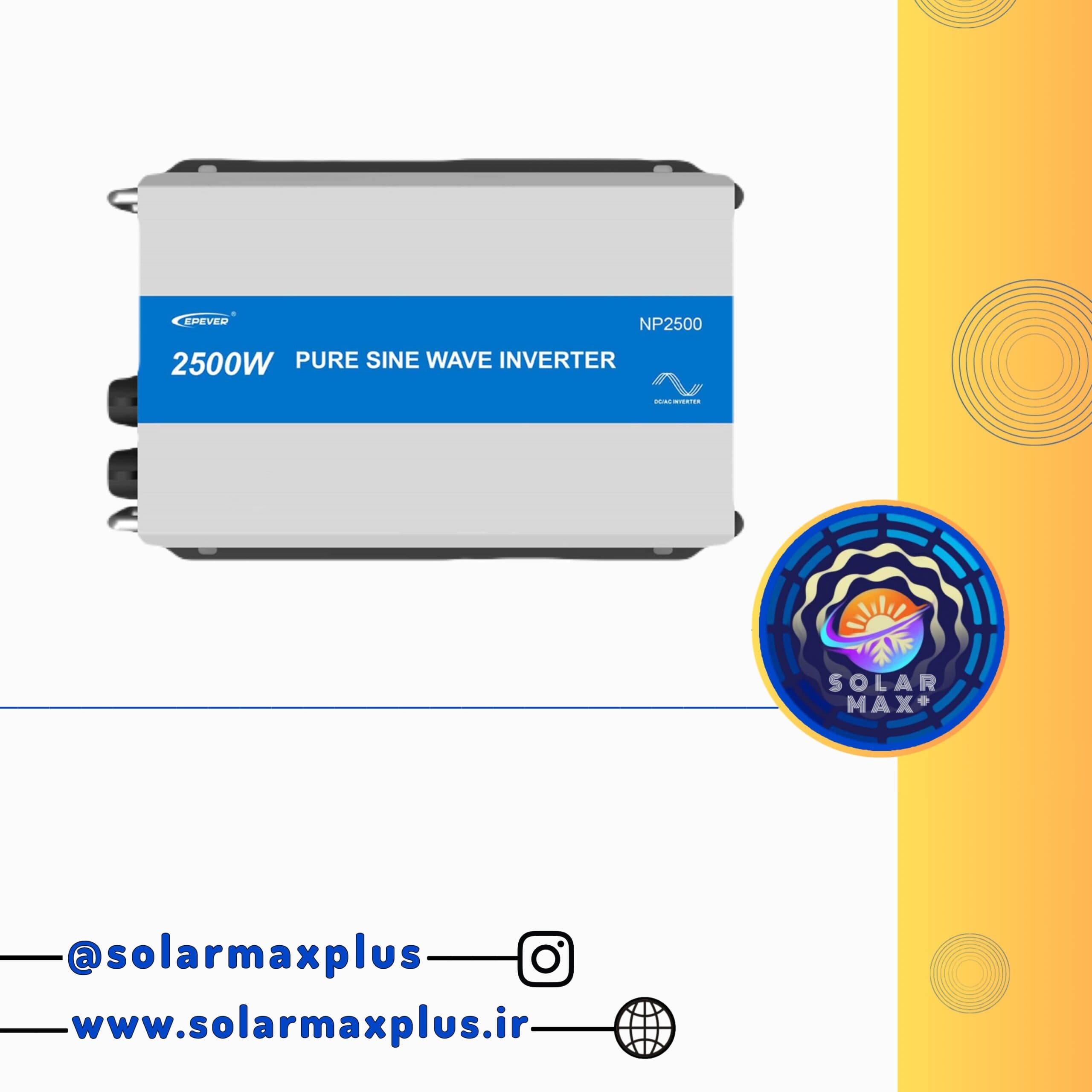اینورتر سینوسی 2500 وات 24 ولت NP2500-22 EPEVER