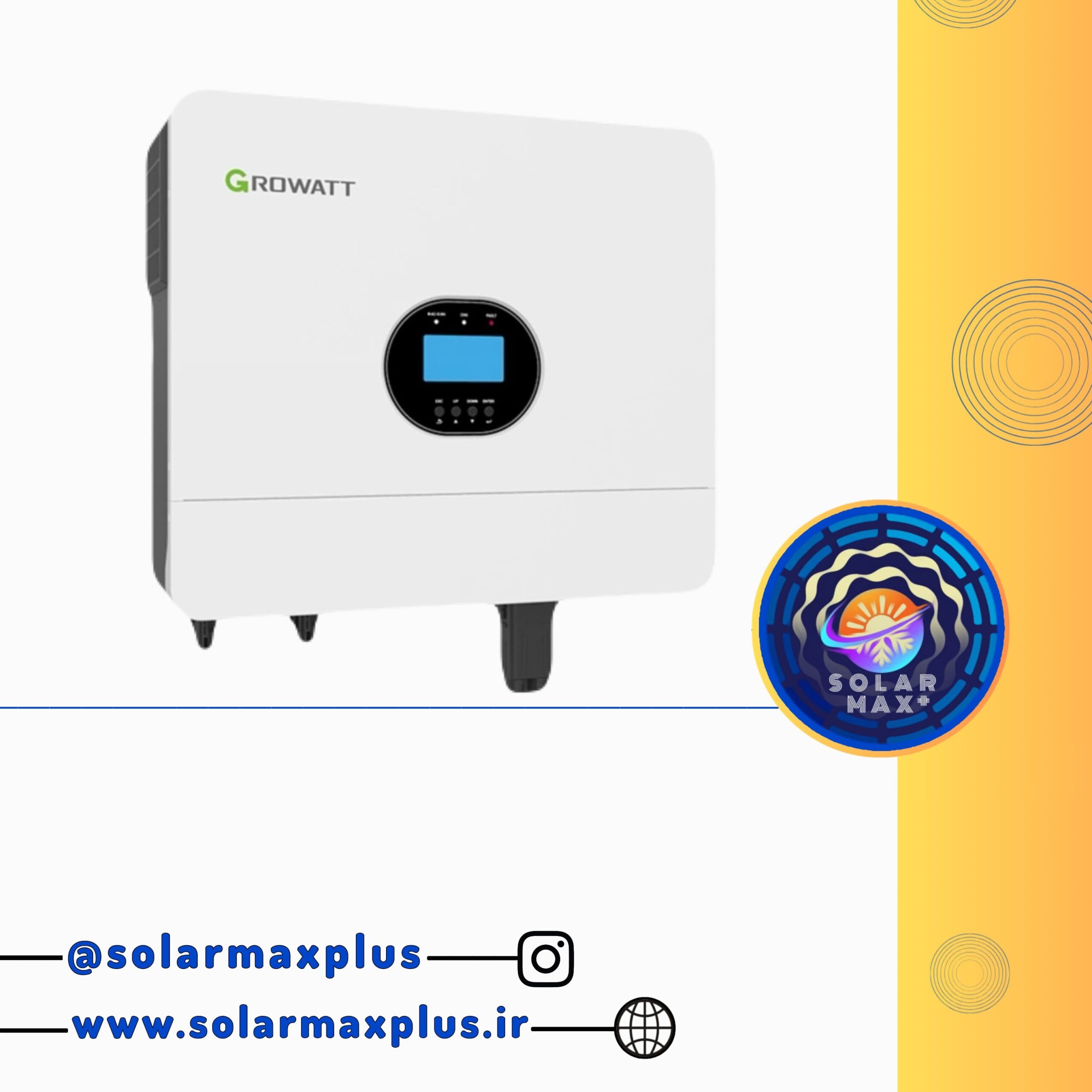 سانورتر 6 کیلووات 48 ولت گرووات (Growatt) 6KVA/48V