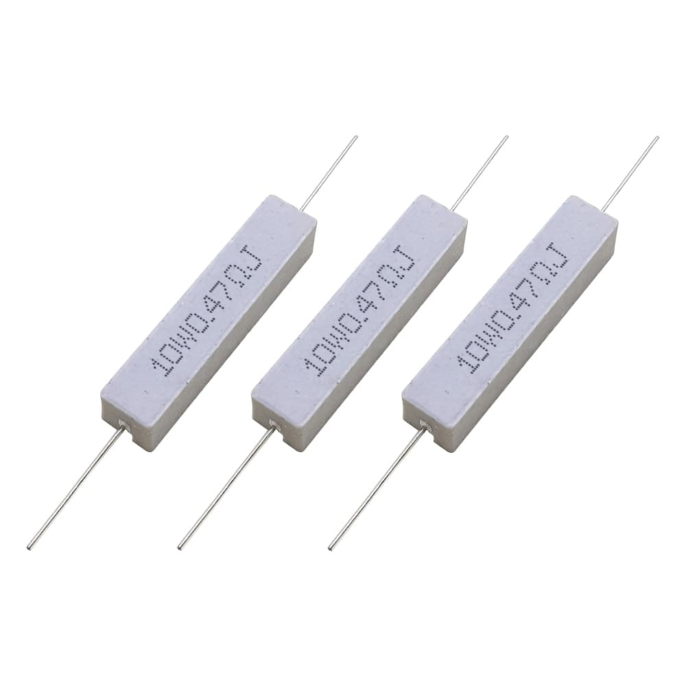 مقاومت آجری 0.47R 10W