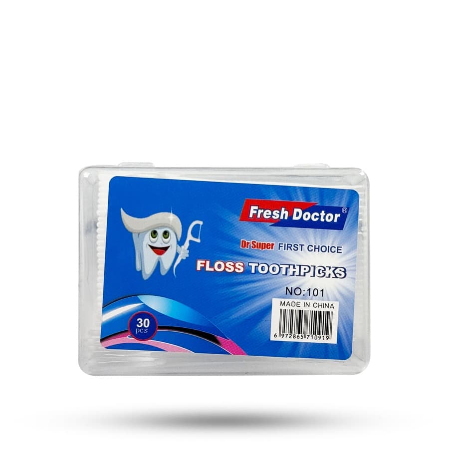 نخ دندان کمانی دکتر فرش Doctor fresh بسته 30 عددی
