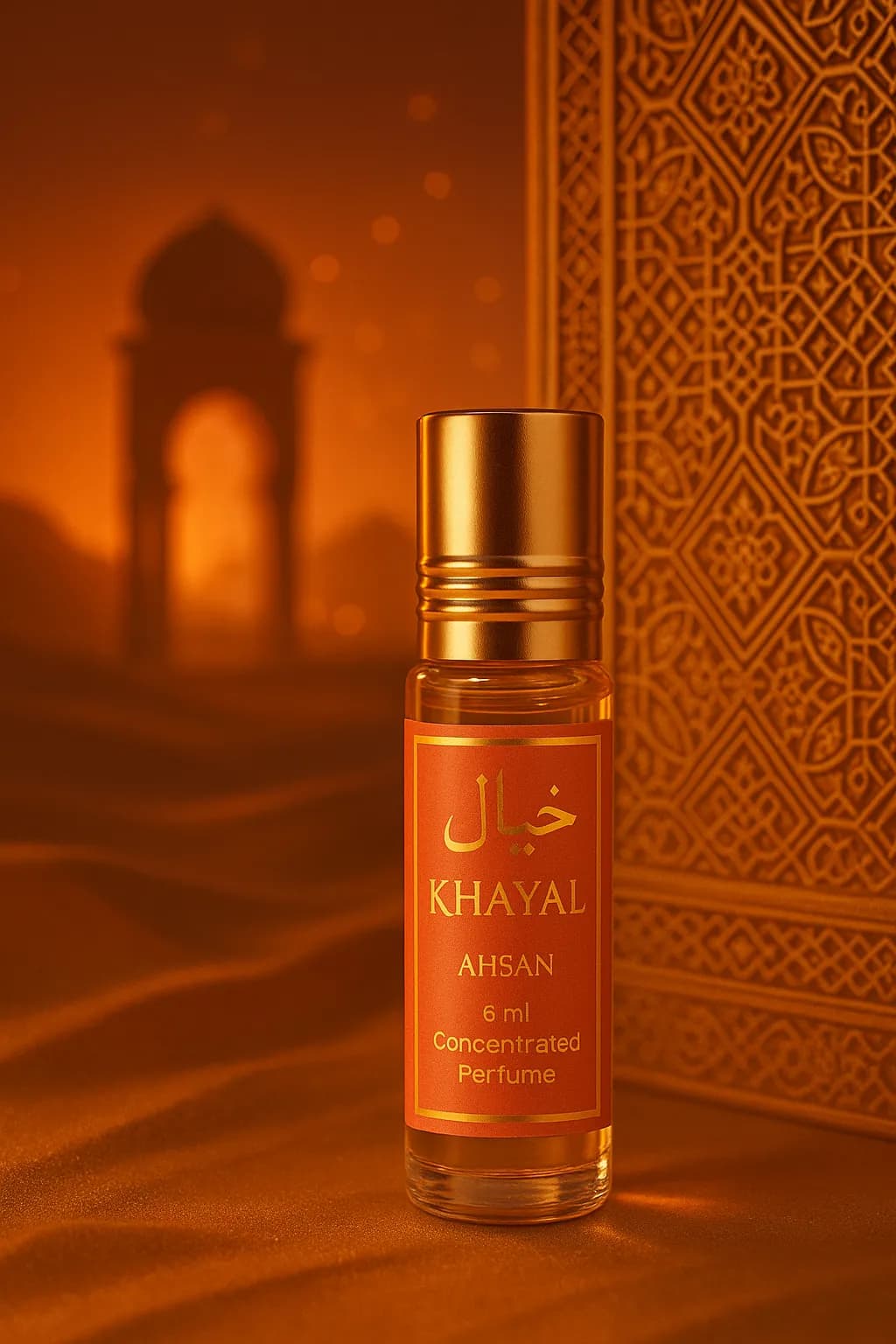 عطر خیال اصلی برند احسن حجم 6میل