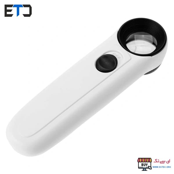 ذره بین دستی چراغ دار مدل RJS.6B-1BM با زوم 40 برابر — تصویر ۴