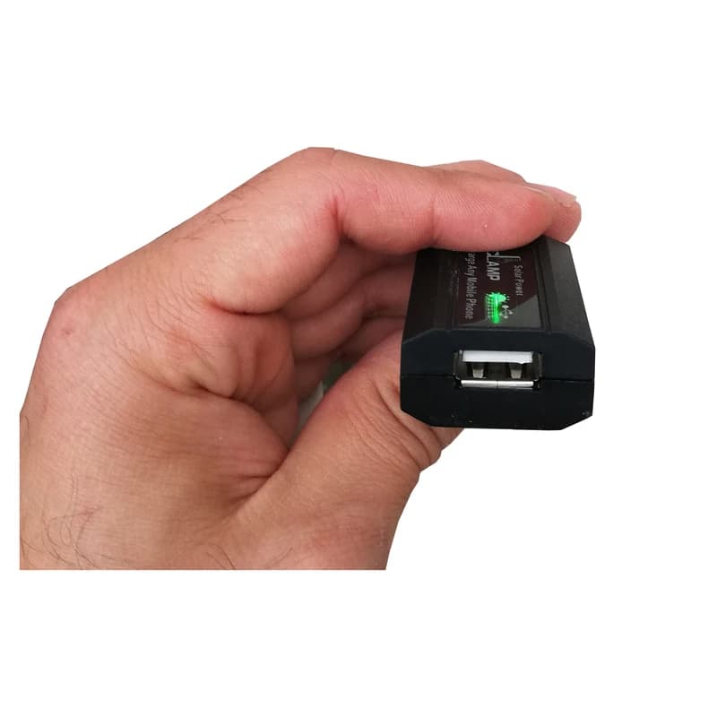 شارژر خورشیدی سی سی لمپ مدل CL-680 ظرفیت 8 وات — تصویر ۵
