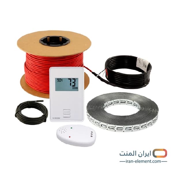 سیم حرارتی وات بر متر ترموستات دار