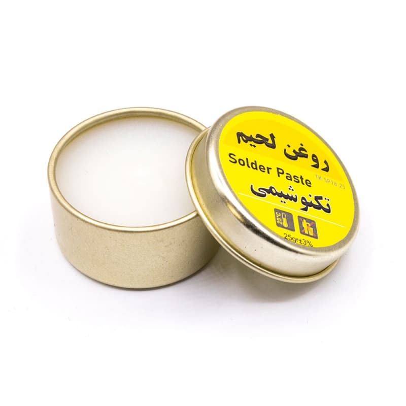 روغن لحیم 25 گرمی تکنوشیمی — تصویر ۳