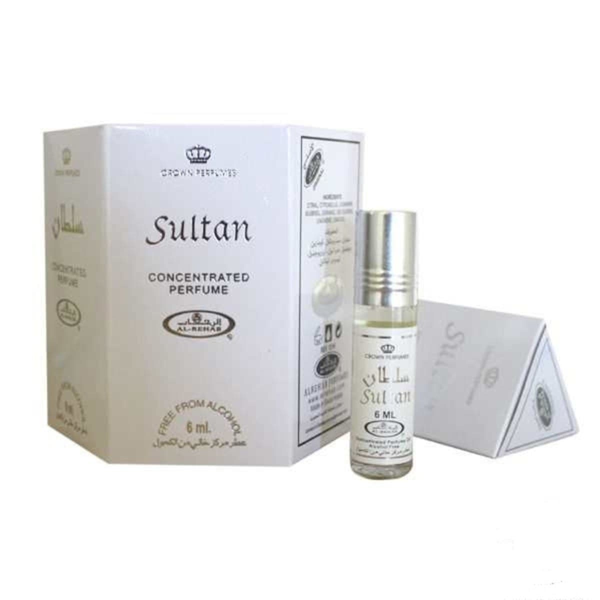 عطر سلطان الرحاب اصلی با شدت بو بالا 6 میل
