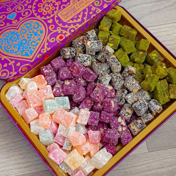 پک سازمانی ویژه لوکوم حبه مغزدار (یک کیلویی)