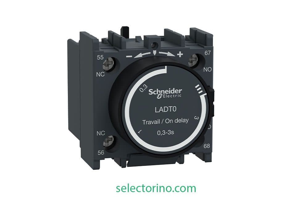 تایمر بادی 0/03-3 ON اشنایدر LADT0 Schneider Electric