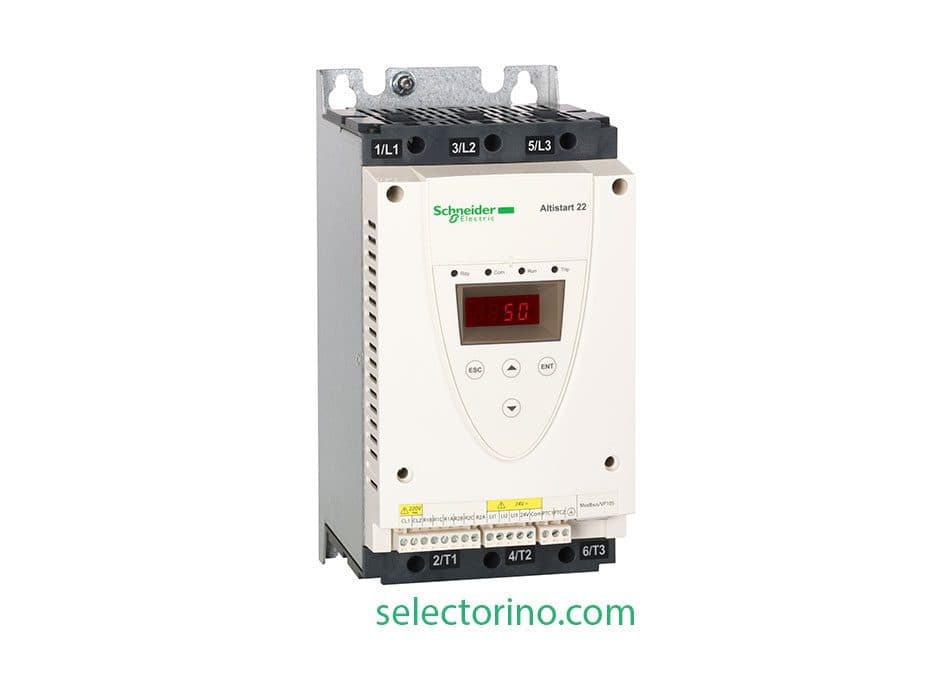 سافت استارتر 30 کیلووات اشنایدر الکتریک ATS 22 D62 Q schneider electric — تصویر ۲