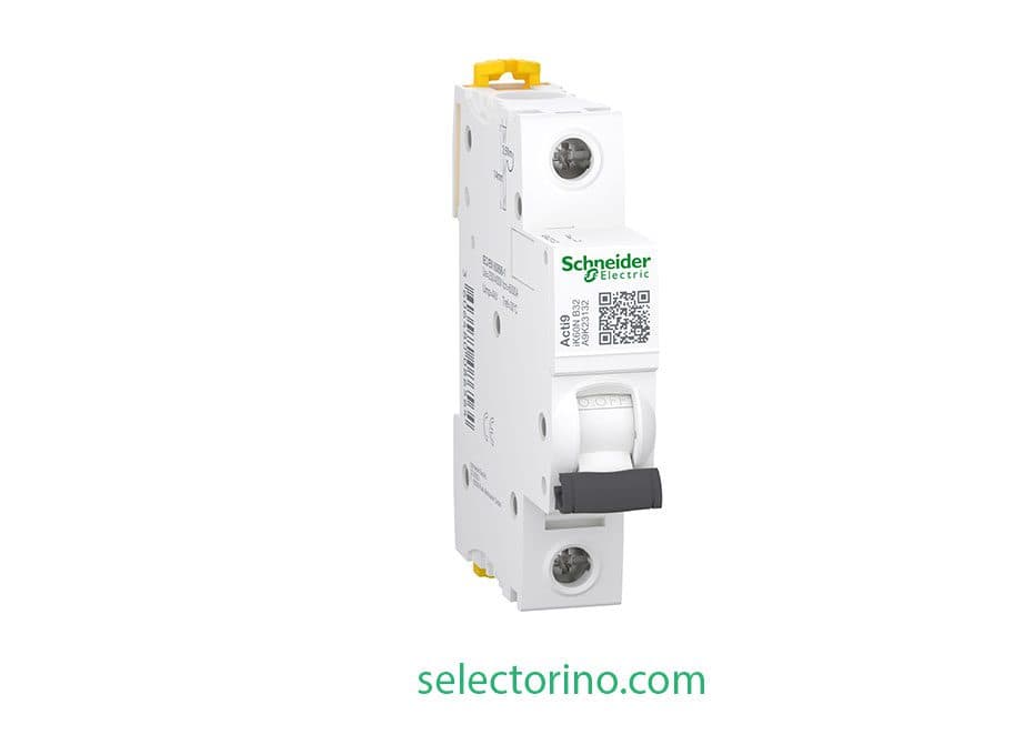 مینیاتوری تک فاز 32 آمپر تیپ B 1P-32 مدل A9K23132 اشنایدر Schneider Electric