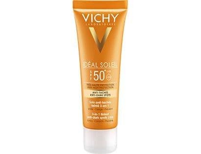 ضد آفتاب ویشی ۳ در ۱ SPF50+ مدل Capital Soleil UV-Age Daily | ضدلک و محافظت‌کننده UVA/UVB