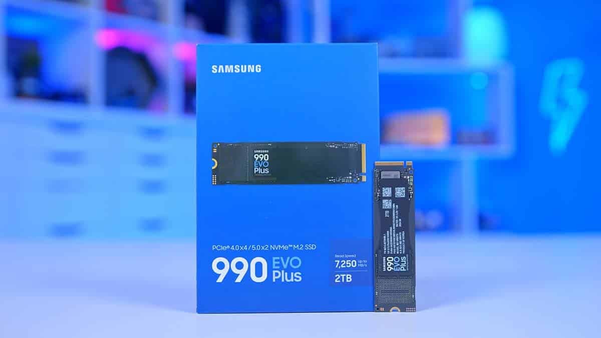 حافظه SSD سامسونگ مدل 990 EVO Plus ظرفیت 4 ترابایت