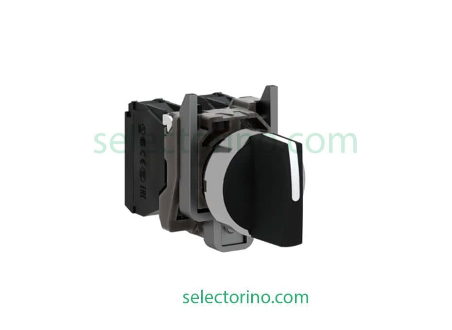 سلکتور استارتی دوطرفه XB4BD53 برند Schneider Electric